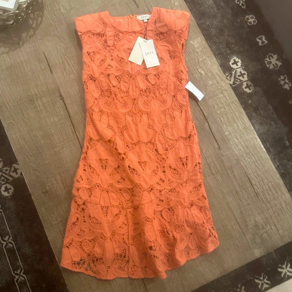 Joie Chantelle Eyelet Dress. - Picture 6 of 11